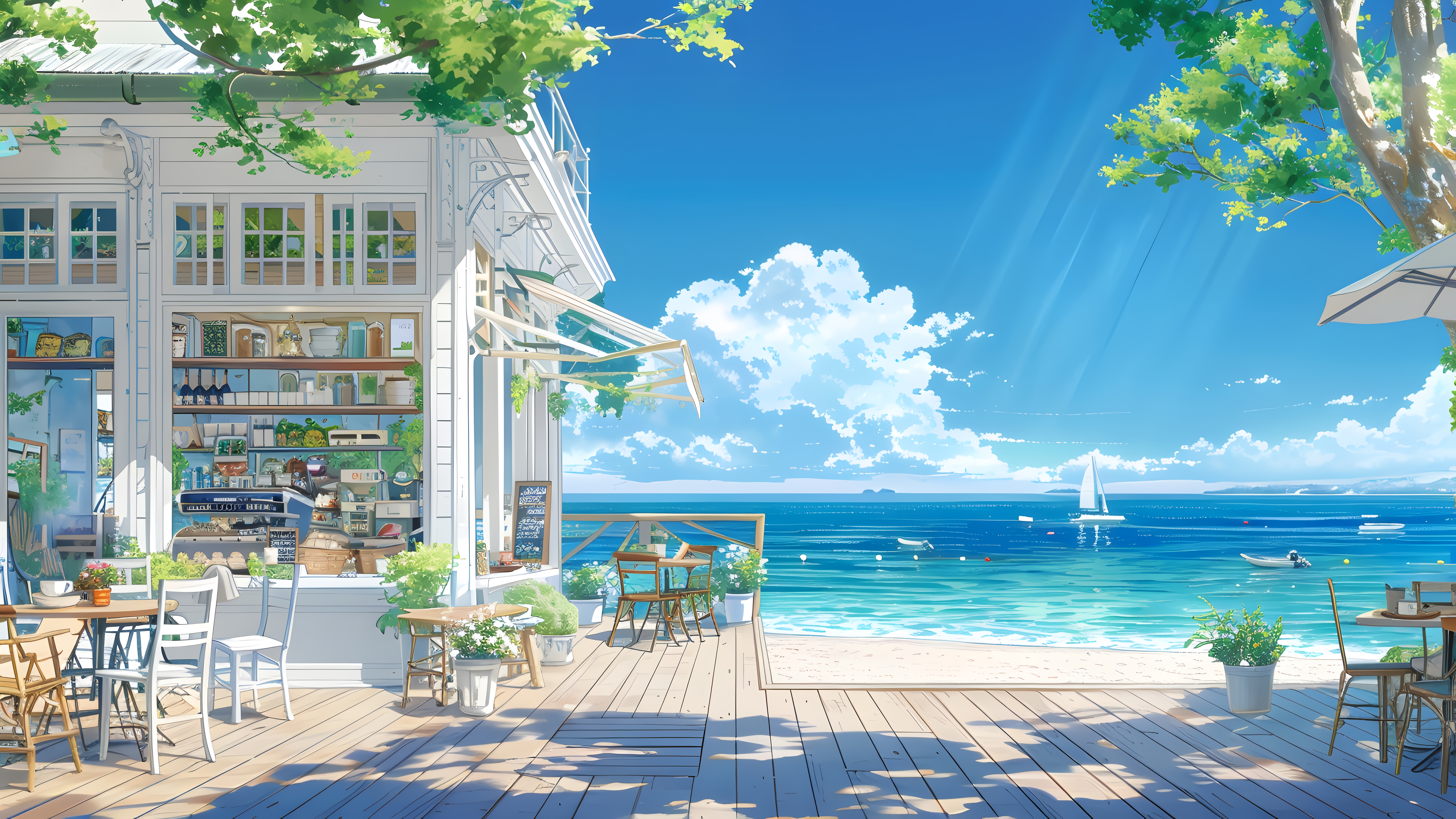 夏日海边