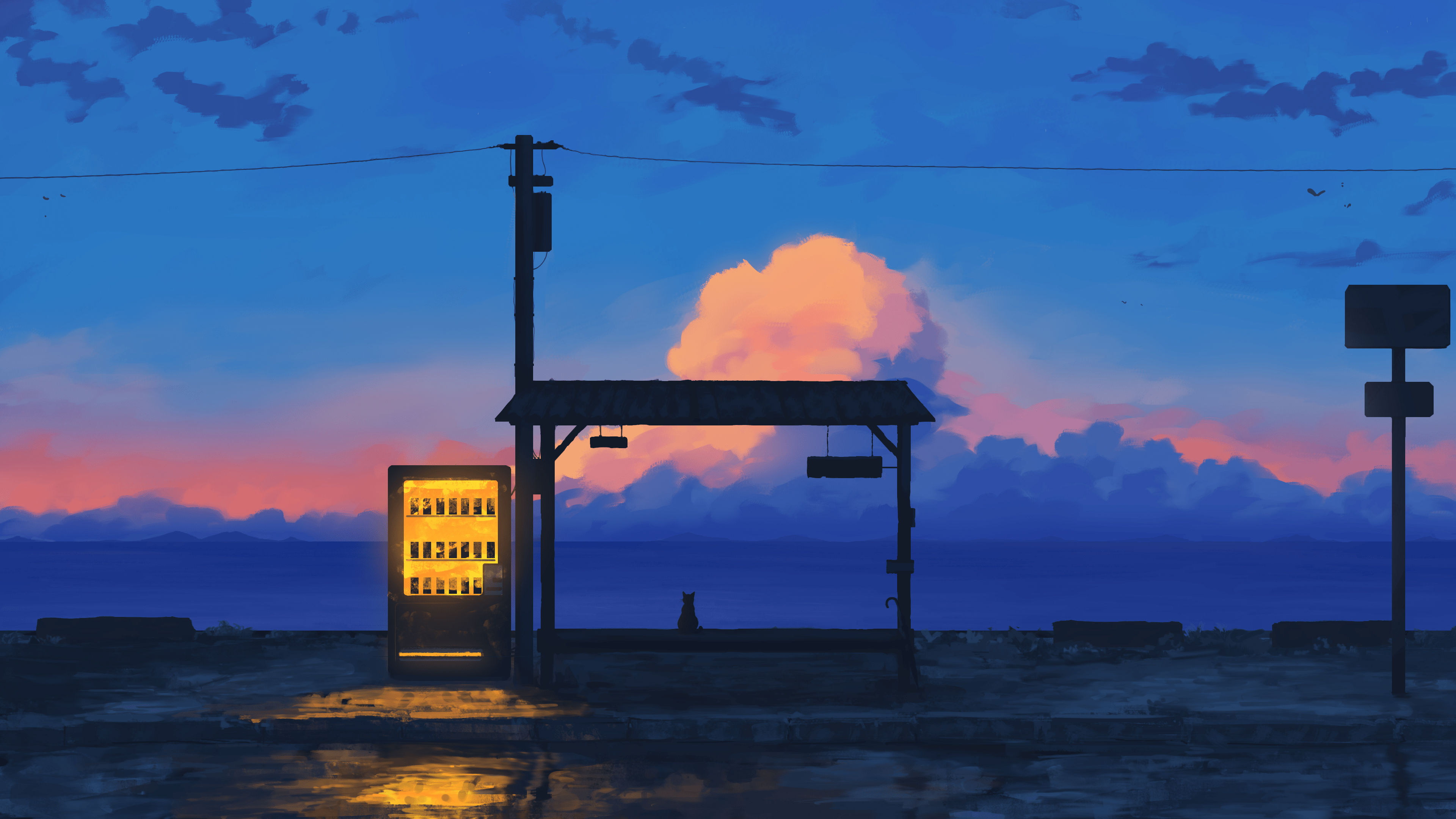 日落